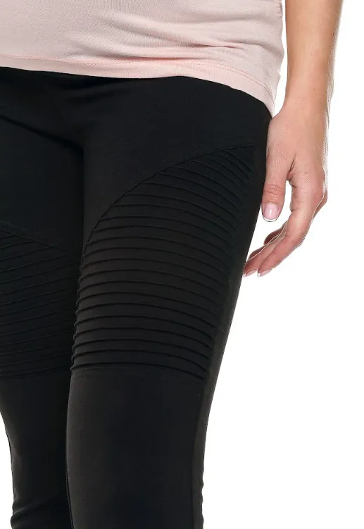 [MA023-2-S] MA023-2 Pantalón Materno Punto de Roma (Talla S)
